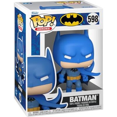 Funko POP! Heroes: DC Batman Figura in vinile da collezione Idea regalo Prodotto ufficiale Giocattoli per bambini e adulti Modello di figura per collezionisti ed esposizione Funko POP! Heroes: DC Batman Figura in vinile da collezione Idea regalo Prodotto ufficiale Giocattoli per bambini e adulti Modello di figura per collezionisti ed esposizione