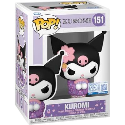 Funko POP! Sanrio: Hello Kitty Kuromi in Kimono Figura in vinile da collezione Idea regalo Prodotto ufficiale Giocattoli per bambini e adulti Modello di figura per collezionisti Funko POP! Sanrio: Hello Kitty Kuromi in Kimono Figura in vinile da collezione Idea regalo Prodotto ufficiale Giocattoli per bambini e adulti Modello di figura per collezionisti