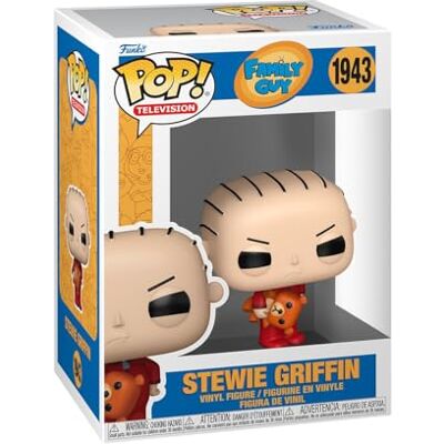 Funko POP! Television: Family Guy Stewie Griffin Figura in vinile da collezione Idea regalo Prodotto ufficiale Giocattoli per bambini e adulti Modello di figura per collezionisti Funko POP! Television: Family Guy Stewie Griffin Figura in vinile da collezione Idea regalo Prodotto ufficiale Giocattoli per bambini e adulti Modello di figura per collezionisti