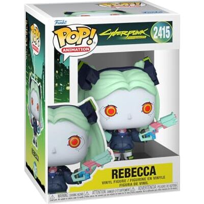 Funko POP! Animation: Cyberpunk: Edgerunners Rebecca Figura in vinile da collezione Idea regalo Prodotto ufficiale Giocattoli per bambini e adulti Modello di figura per collezionisti Funko POP! Animation: Cyberpunk: Edgerunners Rebecca Figura in vinile da collezione Idea regalo Prodotto ufficiale Giocattoli per bambini e adulti Modello di figura per collezionisti