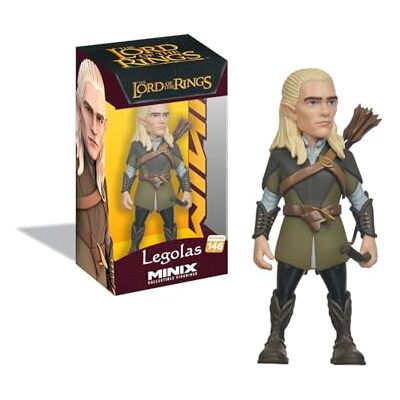 MINIX Bandai Statuetta da collezione 12 cm, il Signore degli Anelli, Legole, Collezionabili per esposizione, idea regalo, giocattoli per bambini e adulti, fan della TV (MN) MINIX Bandai Statuetta da collezione 12 cm, il Signore degli Anelli, Legole, Collezionabili per esposizione, idea regalo, giocattoli per bambini e adulti, fan della TV (MN)
