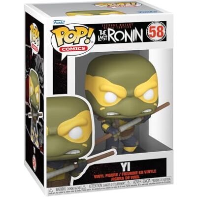 Funko Pop! Comics: Teenage Mutant Ninja Turtles Yi TMNT Comics Figura in Vinile da Collezione Idea Regalo Merchandising Ufficiale Giocattoli per Bambini e Adulti Cartoon Fans Funko Pop! Comics: Teenage Mutant Ninja Turtles Yi TMNT Comics Figura in Vinile da Collezione Idea Regalo Merchandising Ufficiale Giocattoli per Bambini e Adulti Cartoon Fans