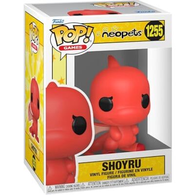Funko POP! Games: Neopets Shoyru Figura in vinile da collezione Idea regalo Prodotto ufficiale Giocattoli per bambini e adulti Modello di figura per collezionisti ed esposizione Funko POP! Games: Neopets Shoyru Figura in vinile da collezione Idea regalo Prodotto ufficiale Giocattoli per bambini e adulti Modello di figura per collezionisti ed esposizione