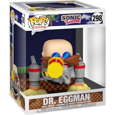 Funko POP! Rides: Sonic Dr. Eggman Sonic The Hedgehog Figura in Vinile da Collezione Idea Regalo Merchandising Ufficiale Giocattoli per Bambini e Adulti Video Games Fans Funko POP! Rides: Sonic Dr. Eggman Sonic The Hedgehog Figura in Vinile da Collezione Idea Regalo Merchandising Ufficiale Giocattoli per Bambini e Adulti Video Games Fans