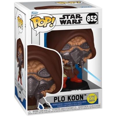 Funko POP! Star Wars: Clone Wars Plo Koon Glow in the Dark Figura in vinile da collezione Idea regalo Prodotto ufficiale Giocattoli per bambini e adulti Funko POP! Star Wars: Clone Wars Plo Koon Glow in the Dark Figura in vinile da collezione Idea regalo Prodotto ufficiale Giocattoli per bambini e adulti