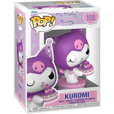 Funko Pop! Sanrio: Hello Kitty S8- Kuromi Present Figura in Vinile da Collezione Idea Regalo Merchandising Ufficiale Giocattoli per Bambini e Adulti Anime Fans Figura per i Collezionisti Funko Pop! Sanrio: Hello Kitty S8- Kuromi Present Figura in Vinile da Collezione Idea Regalo Merchandising Ufficiale Giocattoli per Bambini e Adulti Anime Fans Figura per i Collezionisti