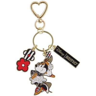 Enesco Disney by Britto Midas Minnie Mouse Posing portachiavi, 14 cm, multicolore, multicolore, 14 cm Enesco Disney by Britto Midas Minnie Mouse Posing portachiavi, 14 cm, multicolore, multicolore, 14 cm