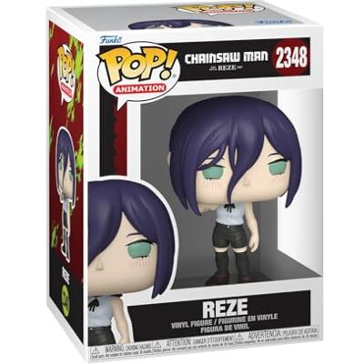 Funko POP! Animation: Chainsaw Man: Reze Reze 1 in 6 chance of receiving the rare Chase variant Styles may vary Figura in vinile da collezione Idea regalo Prodotto ufficiale Funko POP! Animation: Chainsaw Man: Reze Reze 1 in 6 chance of receiving the rare Chase variant Styles may vary Figura in vinile da collezione Idea regalo Prodotto ufficiale