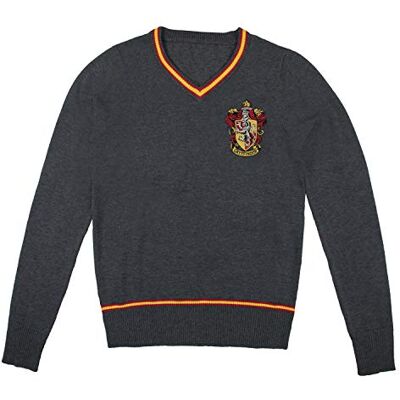 Cinereplicas Maglia Harry Potter Hogwarts Collo a V Adulti e Bambini Licenza Ufficiale Harry Potter Cinereplicas Maglia Harry Potter Hogwarts Collo a V Adulti e Bambini Licenza Ufficiale Harry Potter