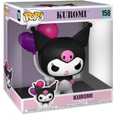 Funko POP! Jumbo: Hello Kitty Kuromi Figura in vinile da collezione Idea regalo Prodotto ufficiale Giocattoli per bambini e adulti Modello di figura per collezionisti ed esposizione Funko POP! Jumbo: Hello Kitty Kuromi Figura in vinile da collezione Idea regalo Prodotto ufficiale Giocattoli per bambini e adulti Modello di figura per collezionisti ed esposizione