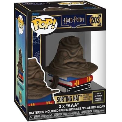 Funko POP! SFX: Harry Potter Sorting Hat Talking Batteries Included Figura in vinile da collezione Idea regalo Prodotto ufficiale Giocattoli per bambini e adulti Funko POP! SFX: Harry Potter Sorting Hat Talking Batteries Included Figura in vinile da collezione Idea regalo Prodotto ufficiale Giocattoli per bambini e adulti