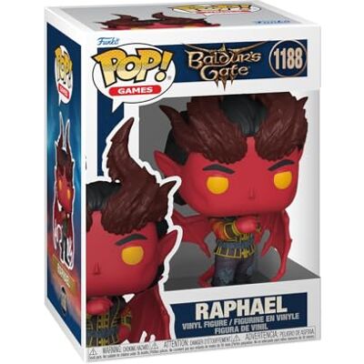 Funko POP! Games: Baldur's Gate 3- Raphael Figura in vinile da collezione Idea regalo Prodotto ufficiale Giocattoli per bambini e adulti Modello di figura per collezionisti ed esposizione Funko POP! Games: Baldur's Gate 3- Raphael Figura in vinile da collezione Idea regalo Prodotto ufficiale Giocattoli per bambini e adulti Modello di figura per collezionisti ed esposizione