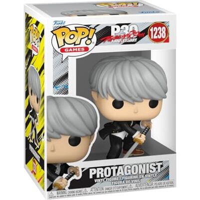 Funko POP! Games: Persona 4 Protagonist Figura in vinile da collezione Idea regalo Prodotto ufficiale Giocattoli per bambini e adulti Modello di figura per collezionisti ed esposizione Funko POP! Games: Persona 4 Protagonist Figura in vinile da collezione Idea regalo Prodotto ufficiale Giocattoli per bambini e adulti Modello di figura per collezionisti ed esposizione
