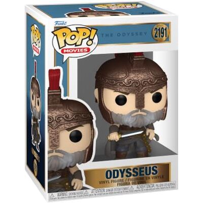 Funko POP! Movies: The Odyssey Odysseus- Figura in Vinile da Collezione Idea Regalo Merchandising Ufficiale Giocattoli per Bambini e Adulti Action/Adventure Fans Funko POP! Movies: The Odyssey Odysseus- Figura in Vinile da Collezione Idea Regalo Merchandising Ufficiale Giocattoli per Bambini e Adulti Action/Adventure Fans