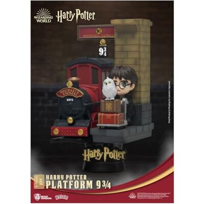 Beast Kingdom Statuetta da Collezione Dstage Harry Potter Binario 9 e 3/4 Gadget Ufficiale, Regalo Vari, DS-099 Beast Kingdom Statuetta da Collezione Dstage Harry Potter Binario 9 e 3/4 Gadget Ufficiale, Regalo Vari, DS-099