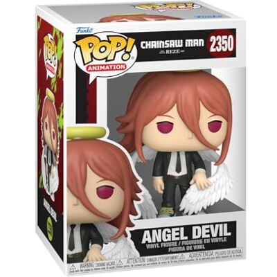 Funko POP! Animation: Chainsaw Man: Reze Angel Devil Figura in vinile da collezione Idea regalo Prodotto ufficiale Giocattoli per bambini e adulti Modello di figura per collezionisti Funko POP! Animation: Chainsaw Man: Reze Angel Devil Figura in vinile da collezione Idea regalo Prodotto ufficiale Giocattoli per bambini e adulti Modello di figura per collezionisti