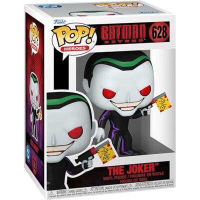 Funko POP! Heroes: Batman Beyond: Return of the Joker Joker with gun Figura in vinile da collezione Idea regalo Prodotto ufficiale Giocattoli per bambini e adulti Funko POP! Heroes: Batman Beyond: Return of the Joker Joker with gun Figura in vinile da collezione Idea regalo Prodotto ufficiale Giocattoli per bambini e adulti