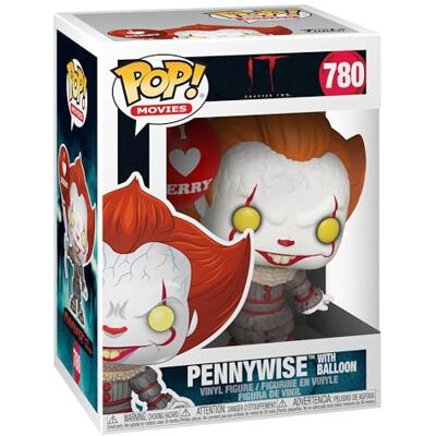 Funko POP! Movies: IT: Chapter 2 Pennywise with Balloon Figura in Vinile da Collezione Idea Regalo Merchandising Ufficiale Giocattoli per Bambini e Adulti Movies Fans Funko POP! Movies: IT: Chapter 2 Pennywise with Balloon Figura in Vinile da Collezione Idea Regalo Merchandising Ufficiale Giocattoli per Bambini e Adulti Movies Fans