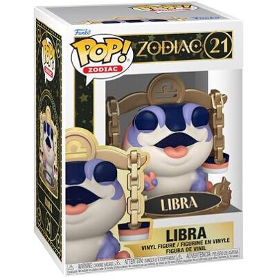 Funko POP! Zodiac: Libra Figura in vinile da collezione Idea regalo Prodotto ufficiale Giocattoli per bambini e adulti Modello di figura per collezionisti ed esposizione Funko POP! Zodiac: Libra Figura in vinile da collezione Idea regalo Prodotto ufficiale Giocattoli per bambini e adulti Modello di figura per collezionisti ed esposizione