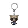 Funko Pop! Keychain: Marvel Guardians Of The Galaxy 3 Rocket Raccoon Guardiani Della Galassia Mini Figura in Vinile da Collezione Novità Portachiavi Riempitivi per Calze Idea Regalo