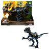 Mattel Jurassic World Indoraptor Cerca e Attacca, con attrezzatura di tracciamento e 3 funzionalità di attacco, giocattolo per bambini, 4+ anni,