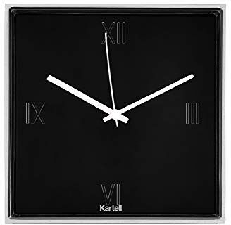 Kartell Tic&Tac, Orologio, Nero Coprente