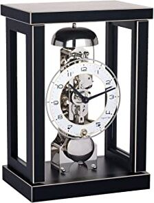 Hermle Orologio da tavolo   dal design purista, nero, 28,80 x 40,29 x 40,10 cm.