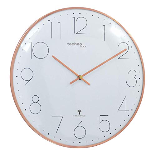 Technoline WT 8235 Quartz wall clock Cerchio Rose Gold orologio da parete