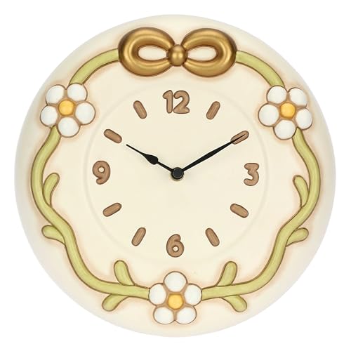 THUN Orologio con margherite e fiocco in ceramica