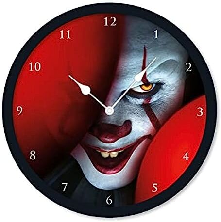 Pyramid IT Chapter Two Orologio da parete (Pennywise the Clown), diametro 25 cm, prodotto ufficiale