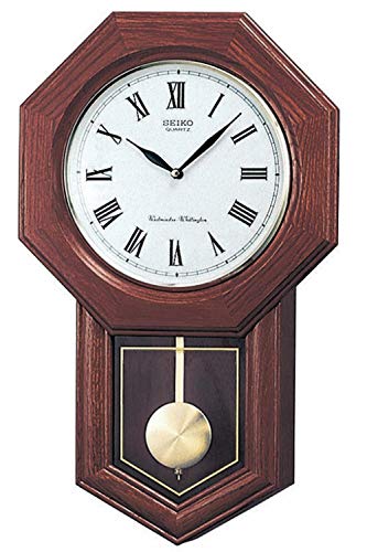 Seiko Clocks Orologi da parete, marrone, unico