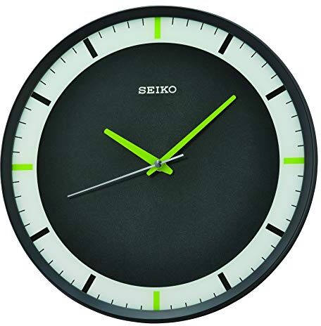 Seiko Orologi da Parete, Verde-Grigio, 307 mm