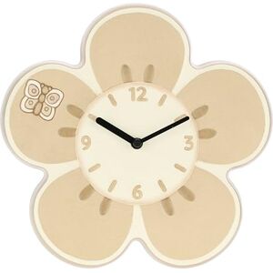 THUN , Orologio da Appendere con Fiore in Ceramica Decorata a Mano, Linea Iconic Elegance, Idea Regalo per la Casa, Ø 26 cm THUN , Orologio da Appendere con Fiore in Ceramica Decorata a Mano, Linea Iconic Elegance, Idea Regalo per la Casa, Ø 26 cm