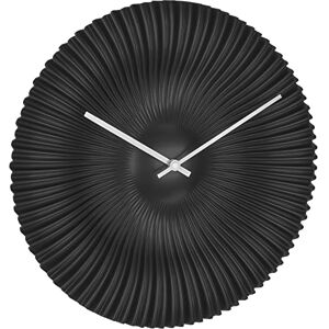 TFA Dostmann Orologio da parete radiocontrollato, da muro, design ROKOKO, , analogico, progettato in esclusiva per , stravagante, moderno, nero opaco TFA Dostmann Orologio da parete radiocontrollato, da muro, design ROKOKO, , analogico, progettato in esclusiva per , stravagante, moderno, nero opaco