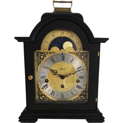 Hermle Orologio da tavolo di alta qualità, colore: Nero Hermle Orologio da tavolo di alta qualità, colore: Nero