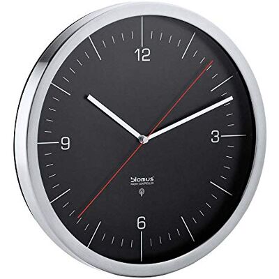 blomus Orologio radiocontrollato, Crono, Nero, 30.5 x 30.5 x 4.5 cm, blomus Orologio radiocontrollato, Crono, Nero, 30.5 x 30.5 x 4.5 cm,