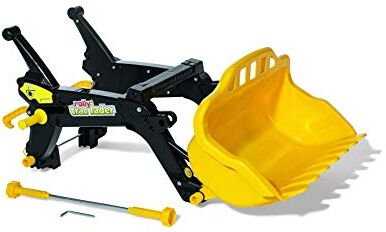 ROLLY TOYS - Giocattoli e Accessori telecomandati RollyToys RollyTrac -Caricatore 3 a 10 Anni, trattori per Bambini, Colore Nero,