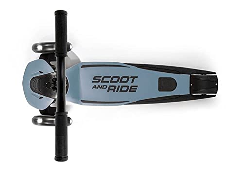 Scoot & Ride Scoot&Ride Highwaykick  Monopattino a 5 LED, in acciaio