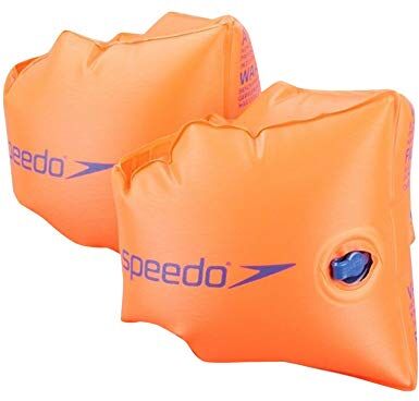 Speedo Fascia da braccio gonfiabile, Arancione, 6 12 anni