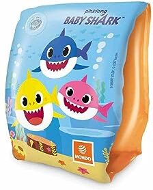 Mondo - Toys-Baby Shark Arm Bands-Braccioli di Sicurezza Materiale PVC-Adatti a Bambini da 2 a 6 Anni con Peso 6-20 kg-, Multicolore,