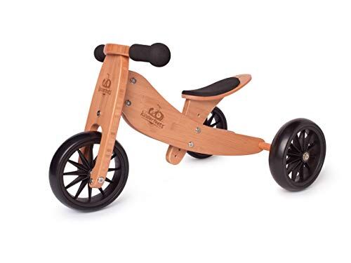 Kinderfeets Tiny Tot Bicicletta senza pedali, Marrone (Bamboo)