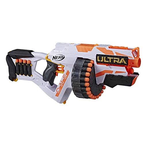 Hasbro Nerf Ultra One Blaster Motorizzato, 25 Dardi Nerf Ultra Compatibile soltanto con i dardi Nerf Ultra One