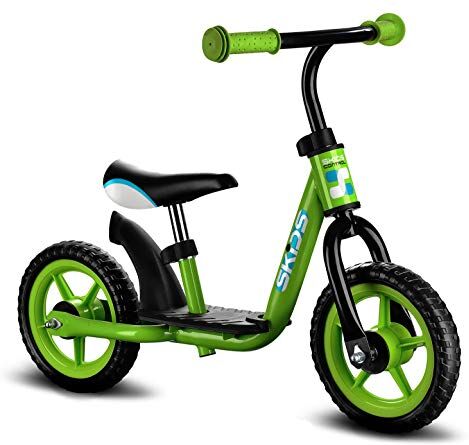 Stamp Draisienne Verde, SKIDS Control Running Bike Poggiapiedi Giovani Unisex, 62 cm