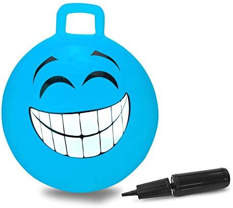 JAMARA - Smile Pallone Salto, Colore Blu,