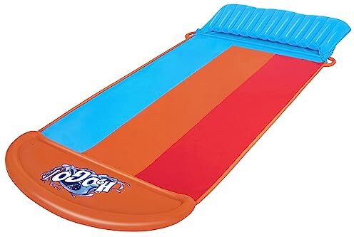 Bestway Scivolo ad acqua a 3 corsie con Tsunami Splash Ramp