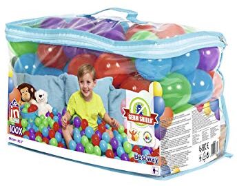 Bestway Sacca con Palline Colorate Anti-Microbi