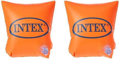 Intex 59640 Braccioli Tinta Unita, 19 x 19 cm, Arancione