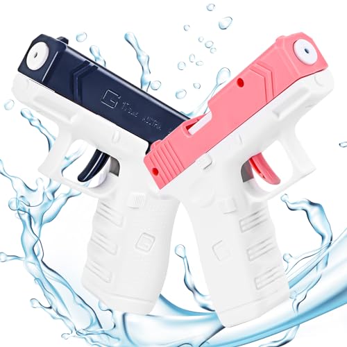 MplehDa Mini Pistole ad Acqua in Plastica Pistola, Pistola Acqua Bambini, Pistola ad Acqua, Pistole Ad Acqua per Bambini, Pistole ad Acqua Giocattolo per Feste in Spiaggia