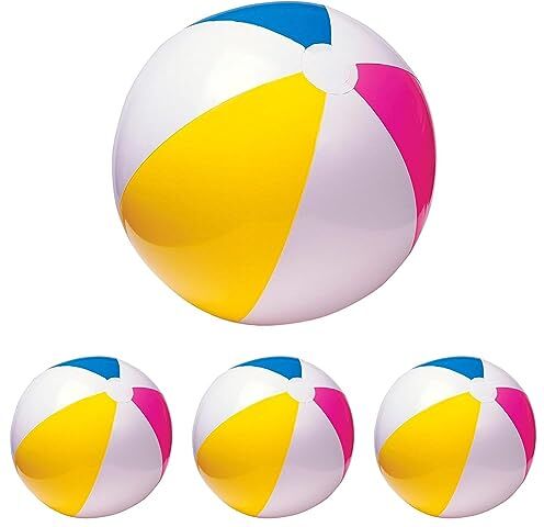 Intex Beach Ball 24 Inch (Confezione da 4)