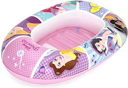 Bestway -3 Canotto Gonfiabile per Bambini Principesse Disney